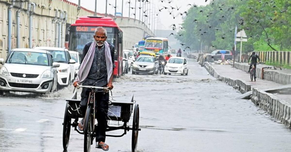 Parts of Noida face waterlogging due to heavy rainfall